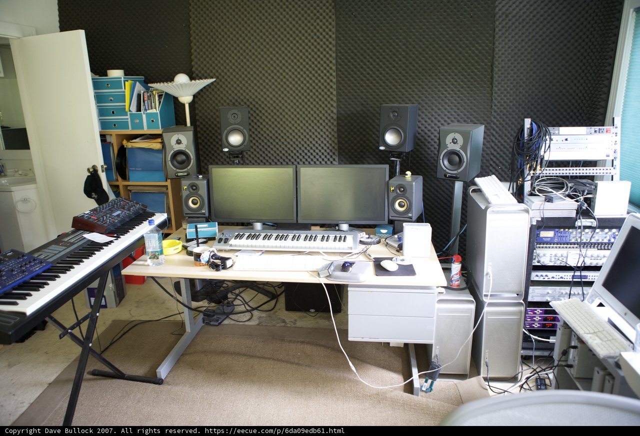 Music Production Workspace