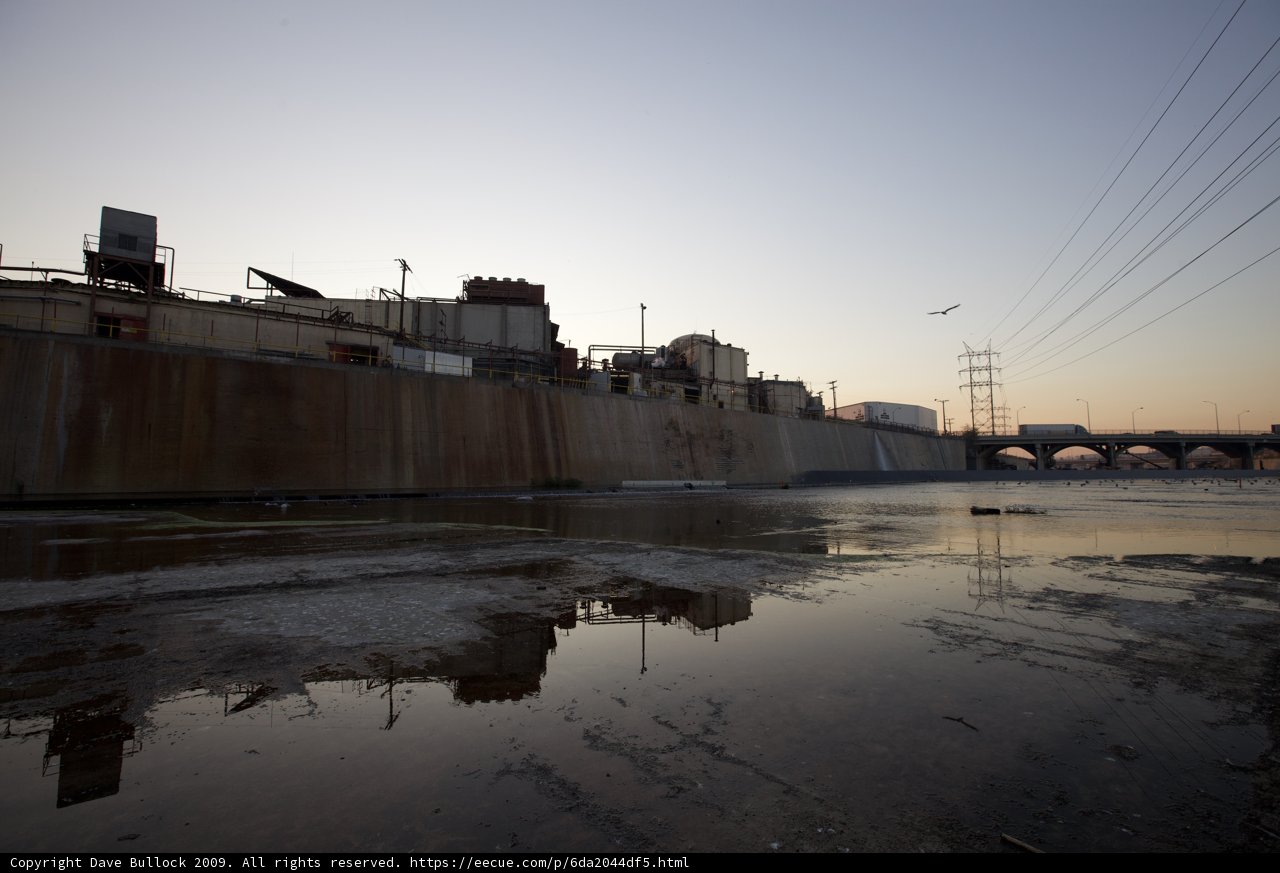 Industrial Plant Reflected in Calm Waters