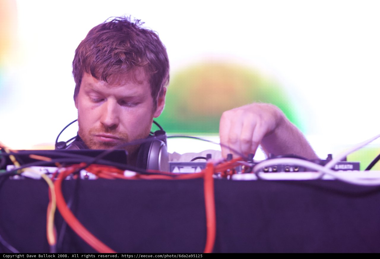 Aphex Twin Entertains Crowd with DJ Set at Coachella 2008