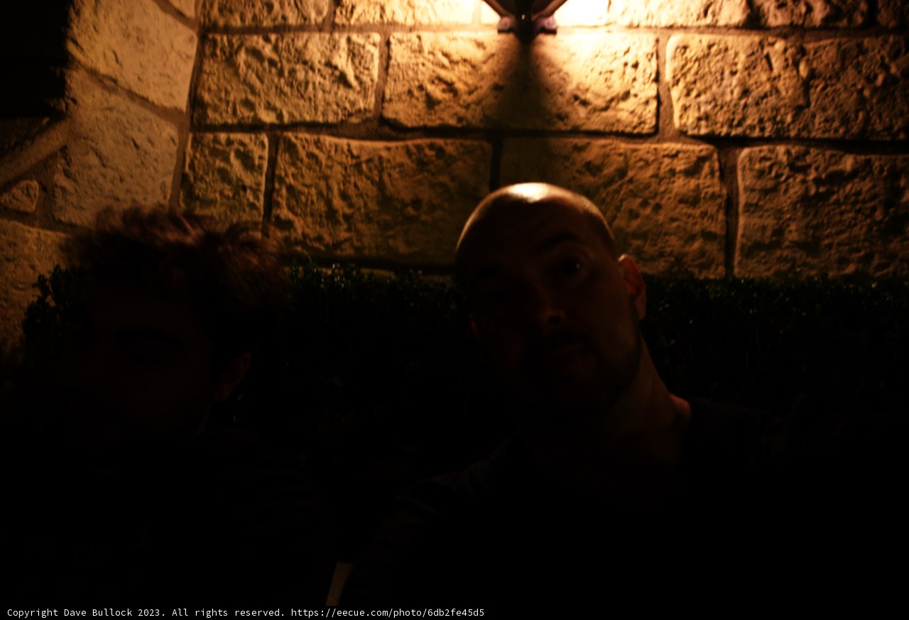 A Nighttime Encounter at Disneyland