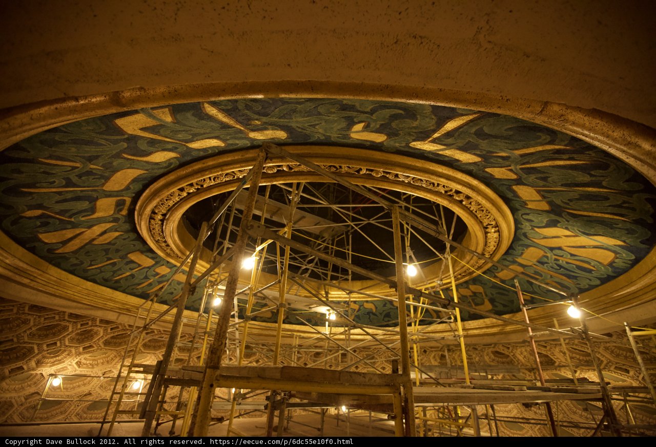 Painting the Palace of the Performing Arts