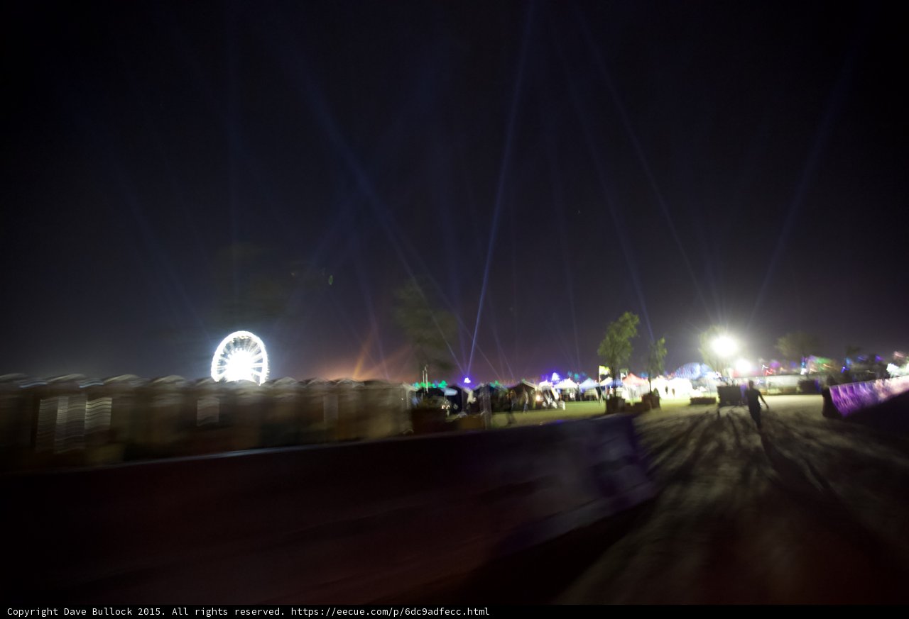 Festival Lights at Night