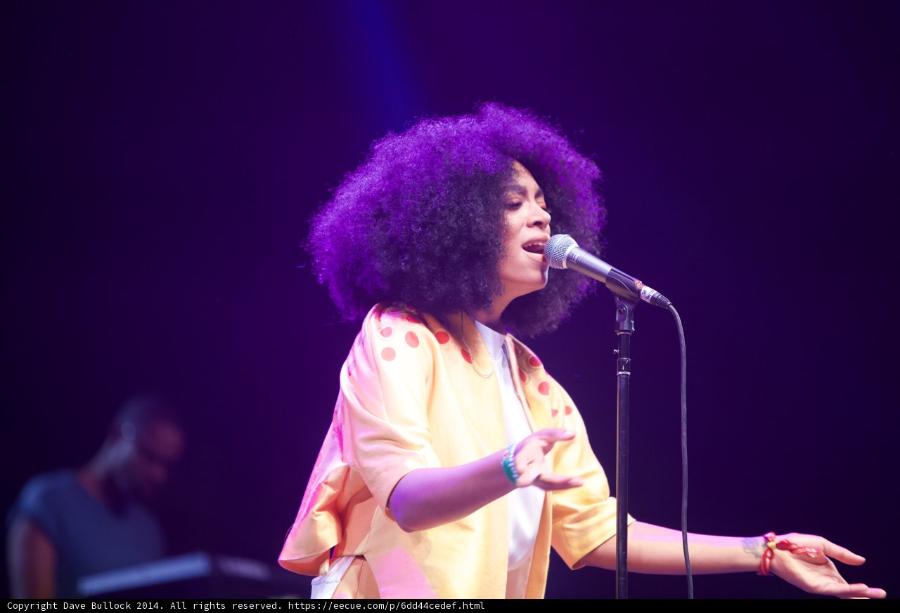 Solange belts out her hit songs