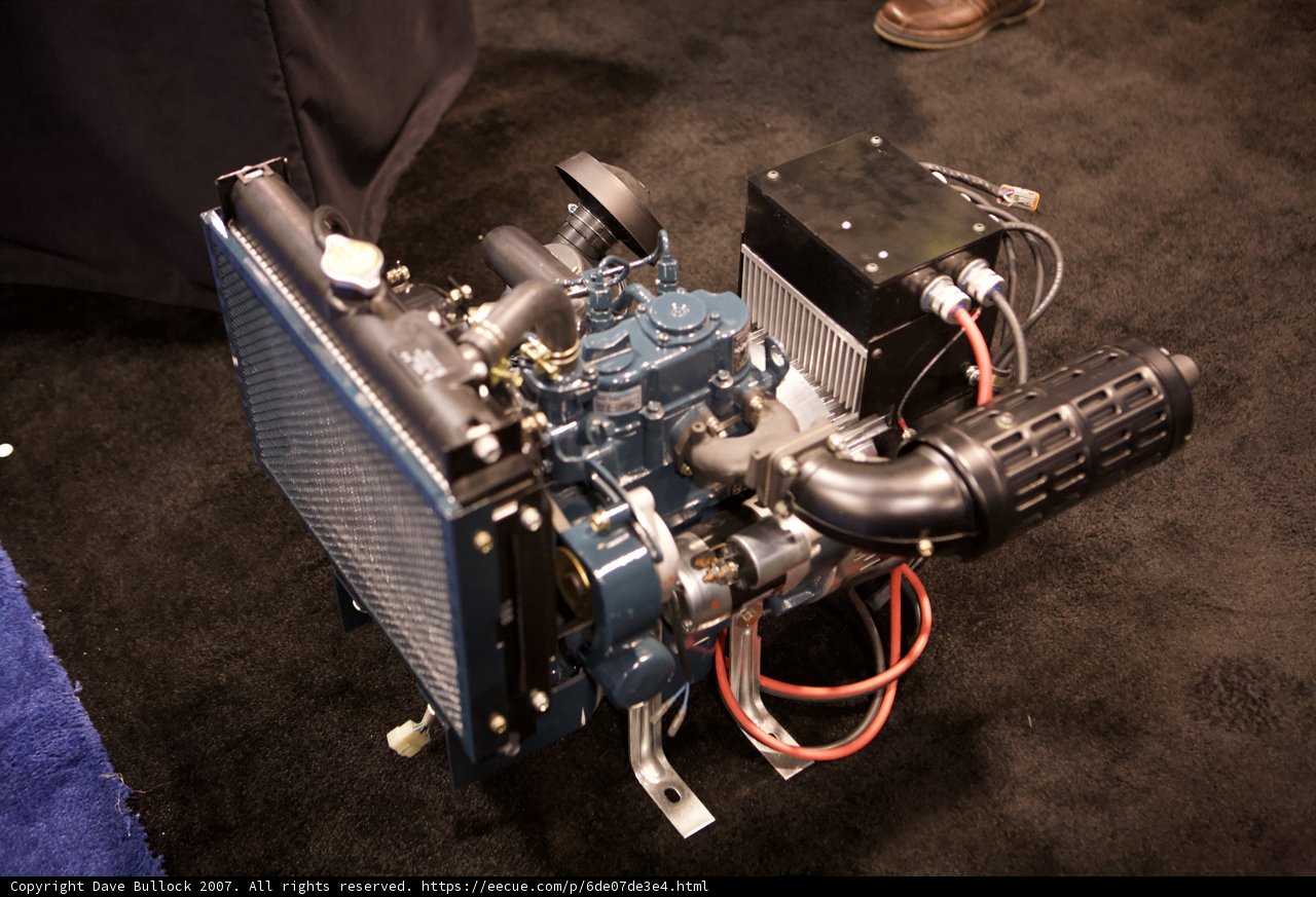 Miniature Engine on Display