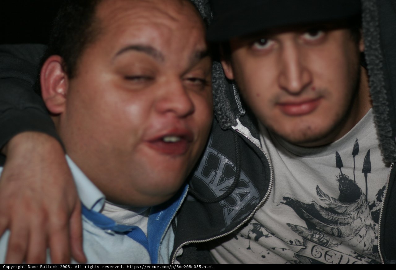 Two Men Posing Together