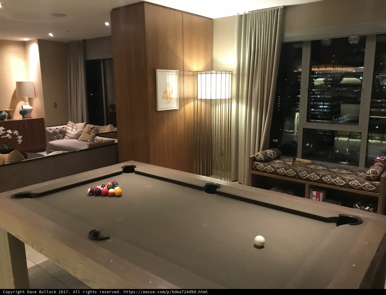 An Urban Billiard Room