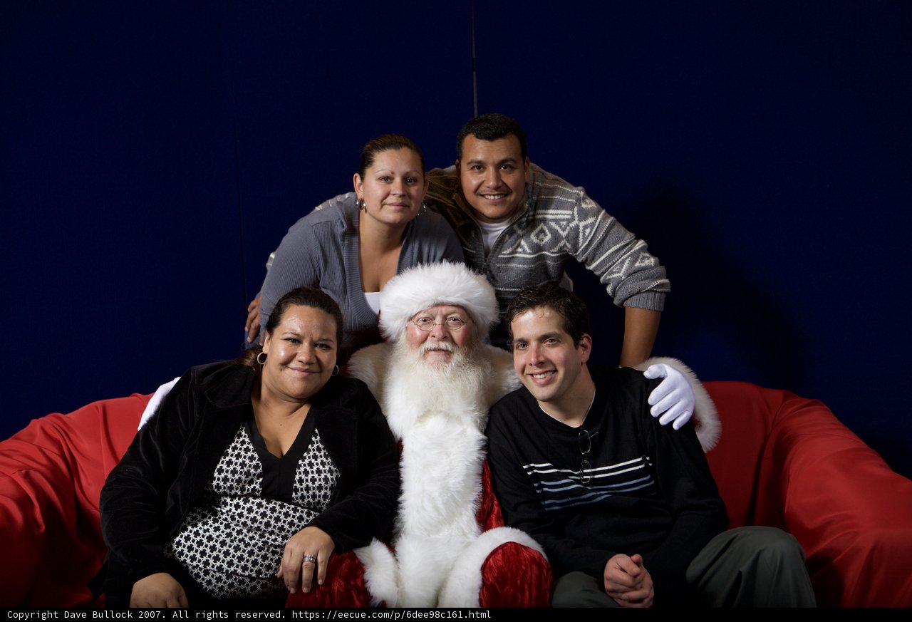 Family Fun with Santa Clauss