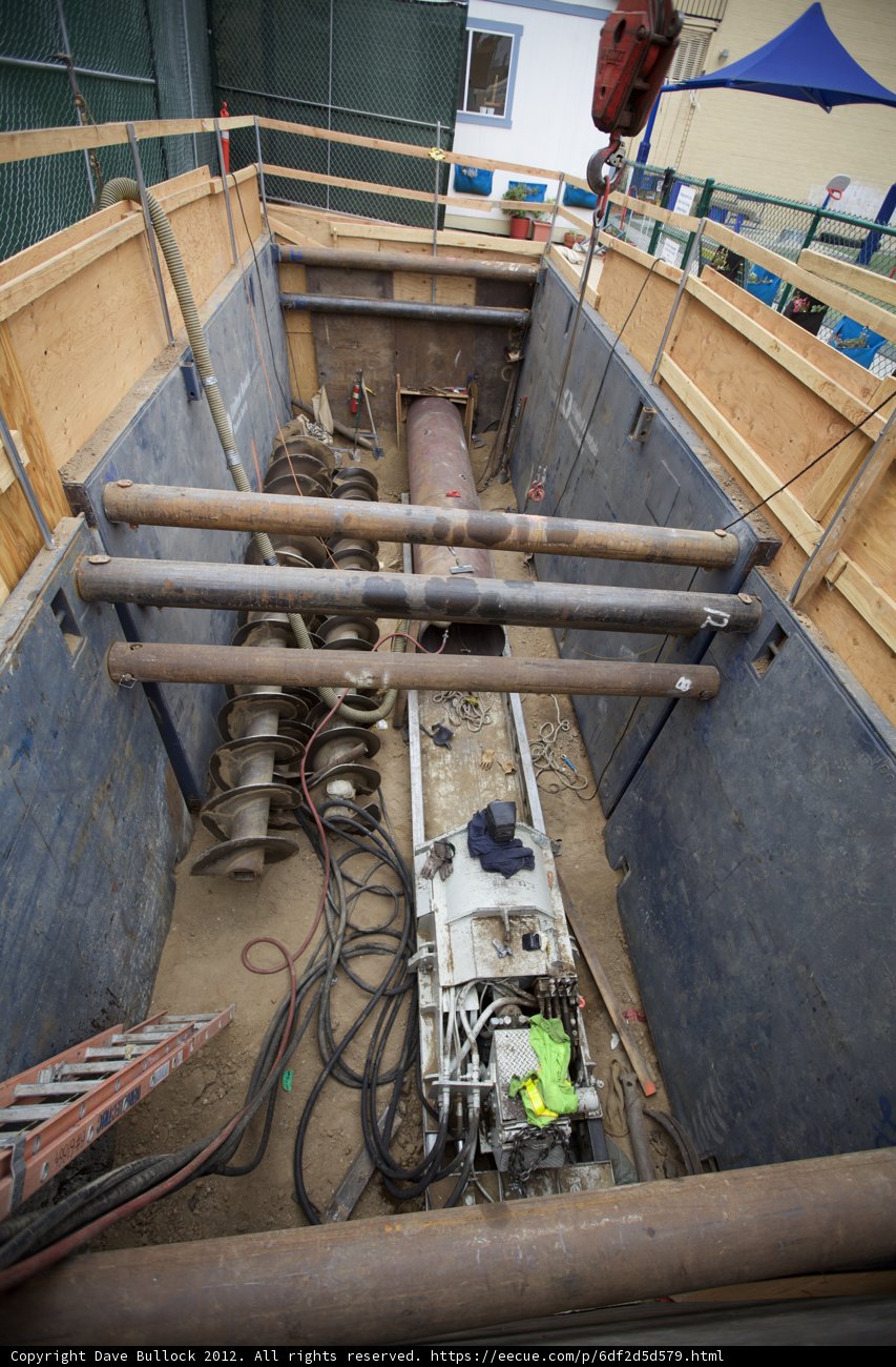 Installing a Pipe in a Building