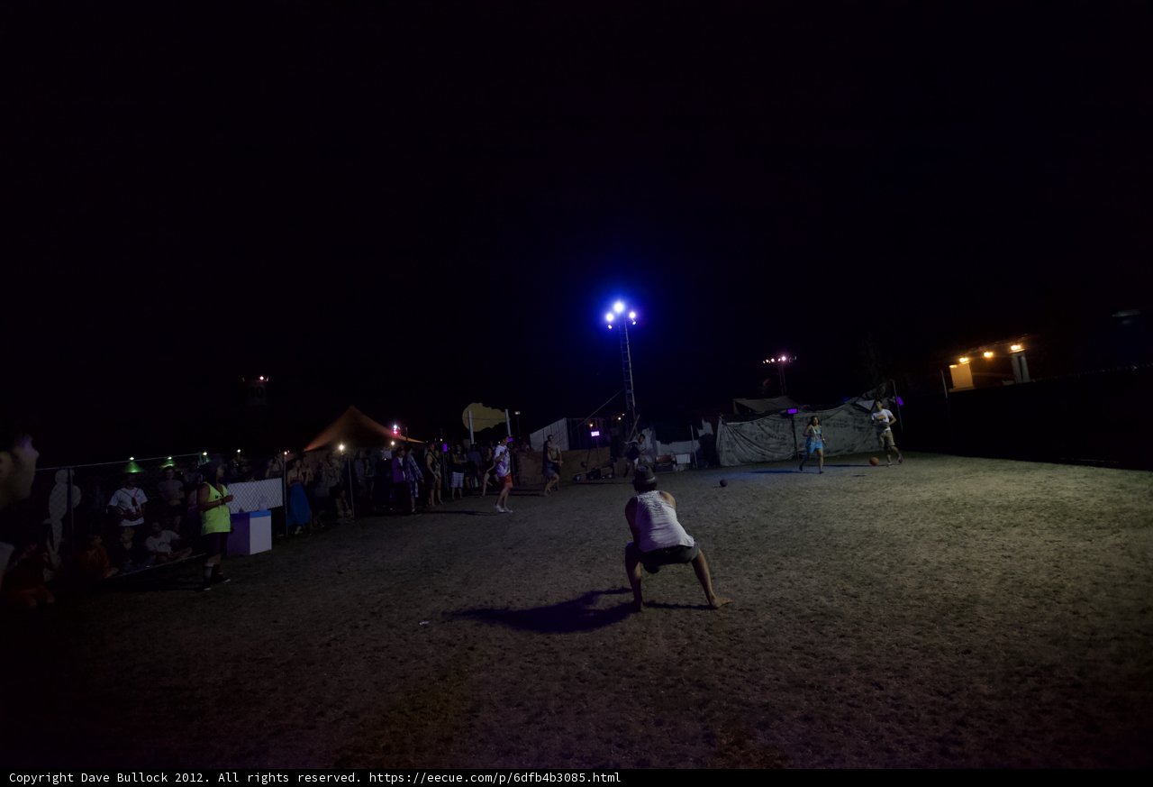 Nighttime Frisbee Fun
