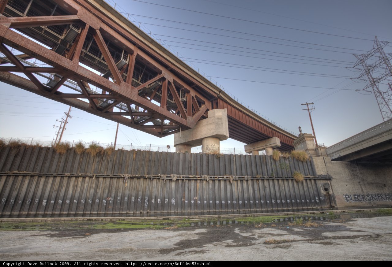 Freeway Overpass Fence