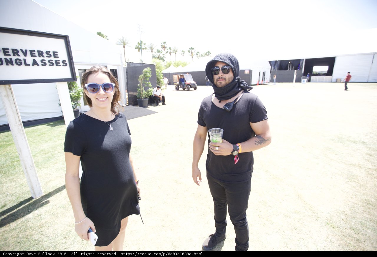 Couple at Coachella