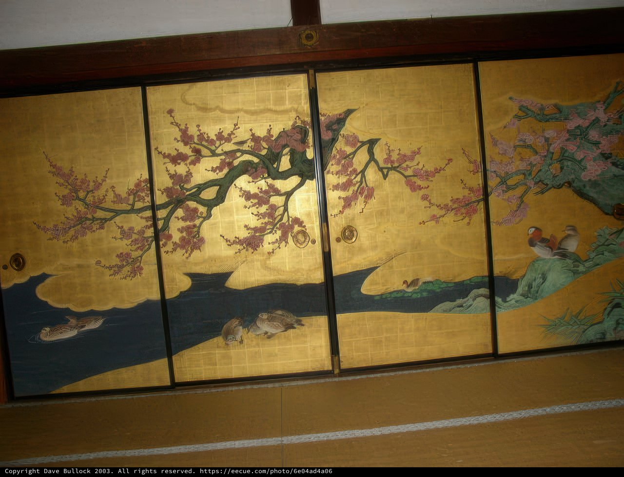 Golden Screen and Avian Art