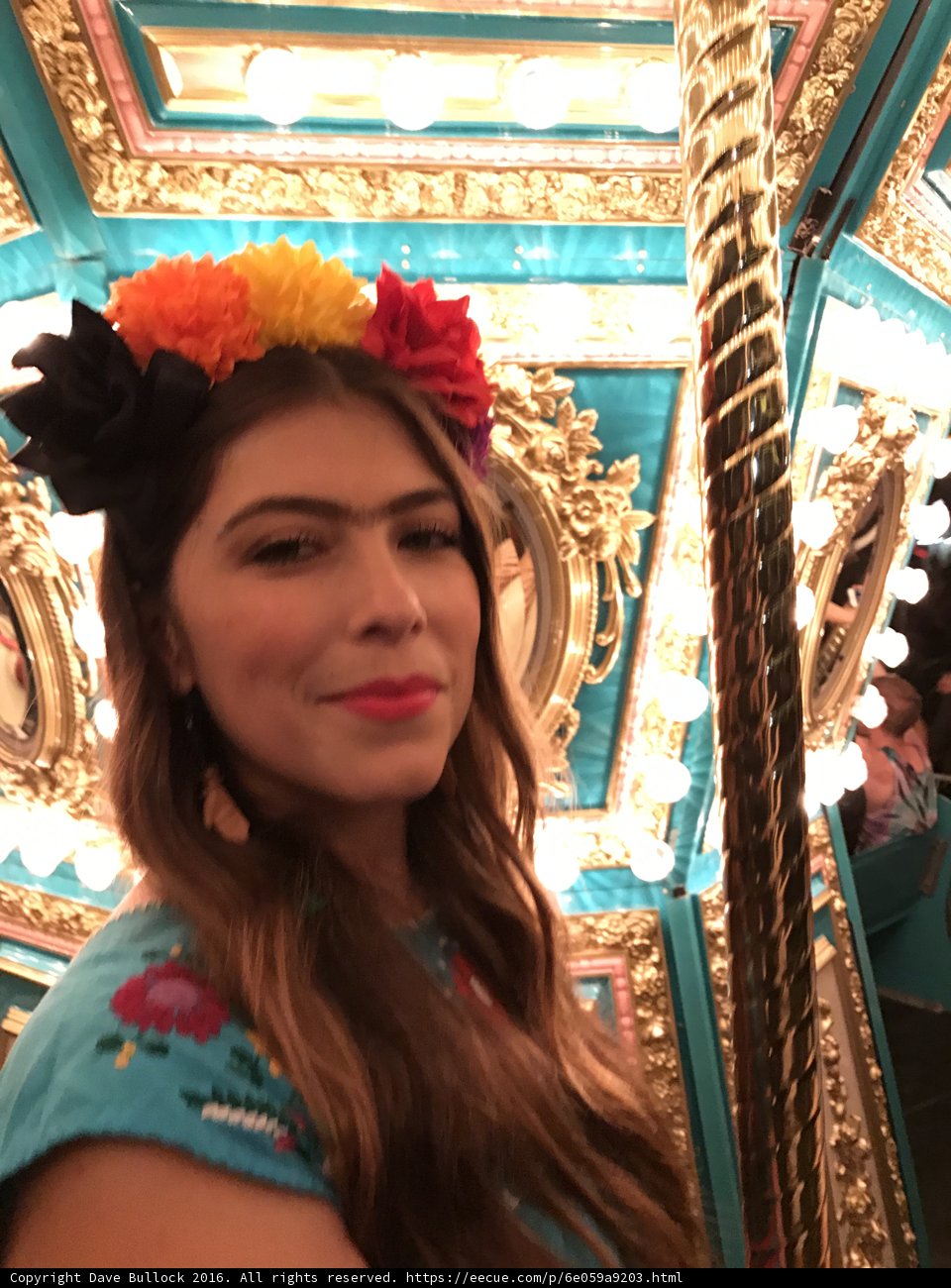 Flower Crown at the Carousel