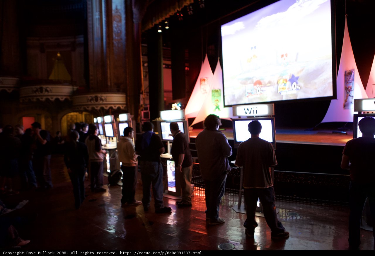 Gaming Cinema Crowd