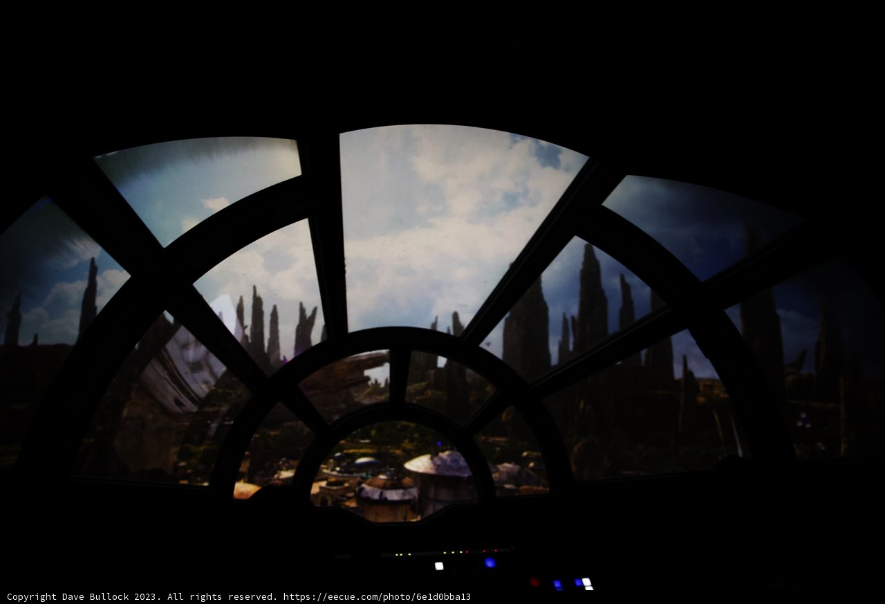 Galactic Skies at Disneyland