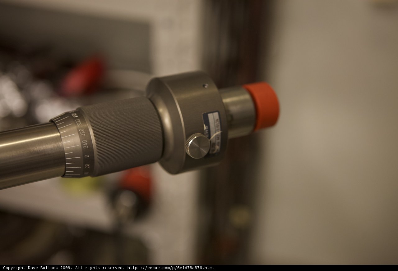Red-Capped Metal Rod