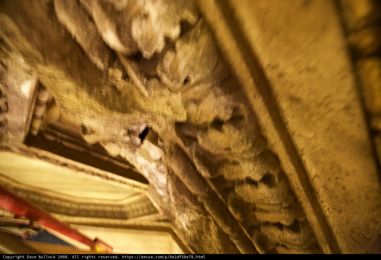 Cryptic Ceiling of the Wilshire Temple