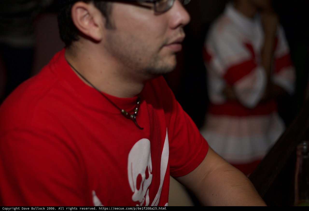 Red Shirt Reflection