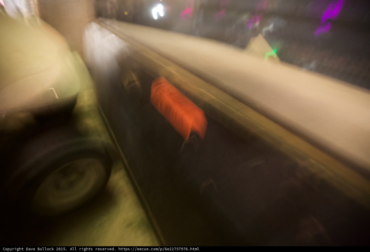 Blurred Wheels in Motion