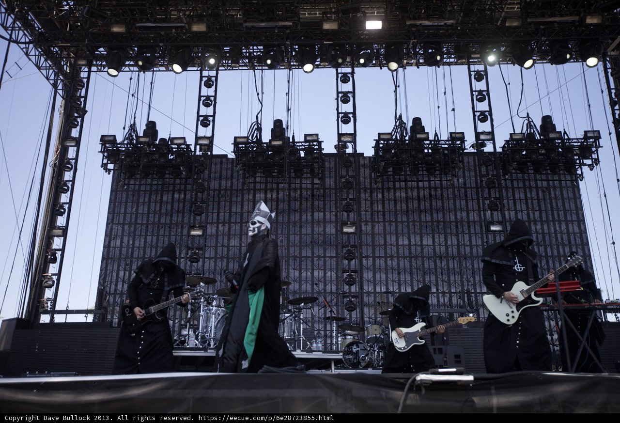 The All-Black Band Rocks the Stage