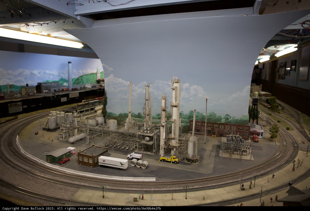 Miniature Cityscape: The Heart of Model Railroading