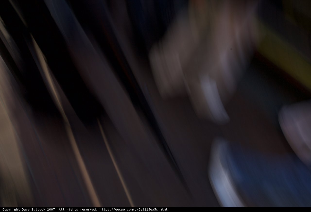 Blurred Foot Traffic