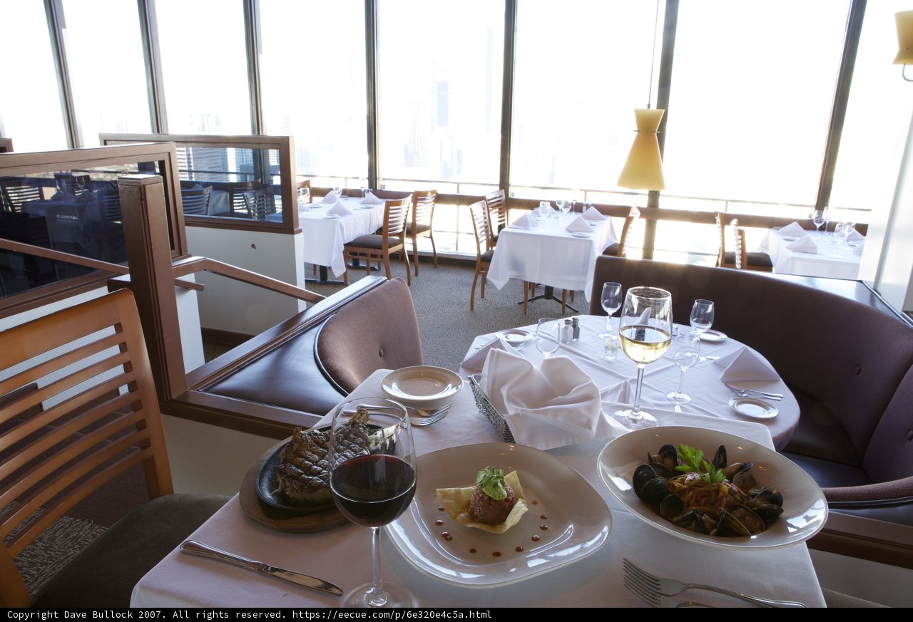 Fine Dining at a Restaurant