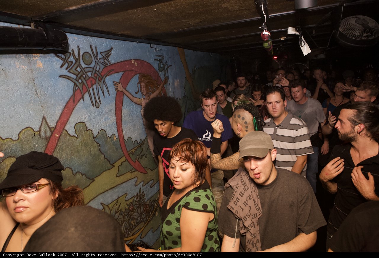 Urban Art Nightclub Scene