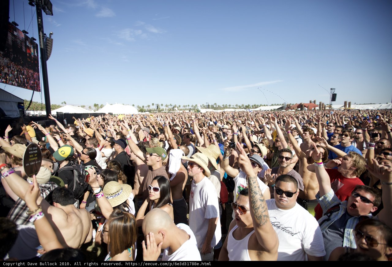 Coachella's Groovy Crowd