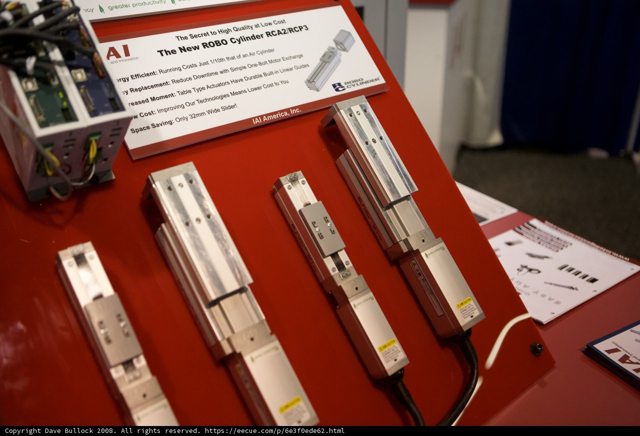 Cutting-edge electronics on display at the 2008 Robot Automation Show