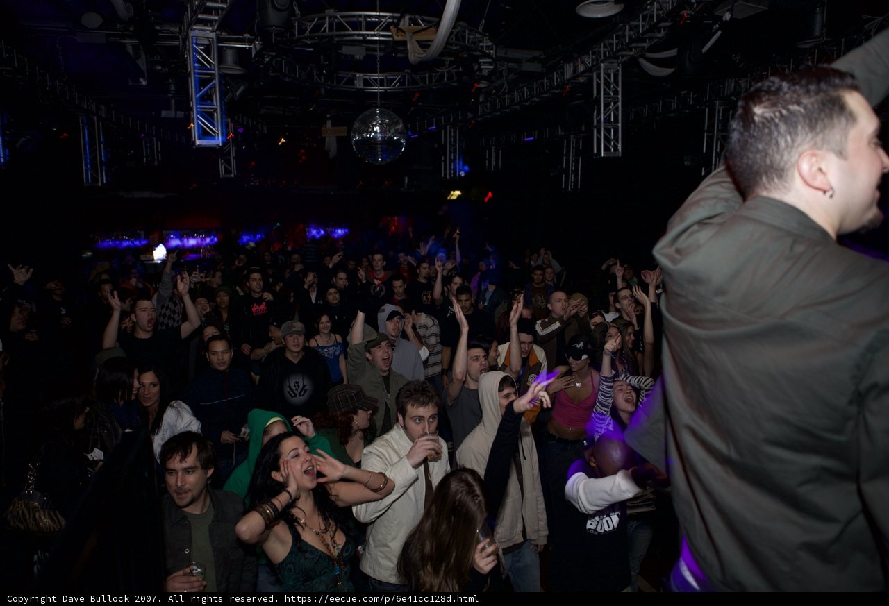 Urban Nightclub Scene