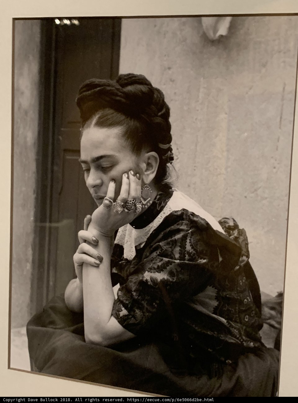 Frida's Self-Portrait: A Close-up of Her Hand