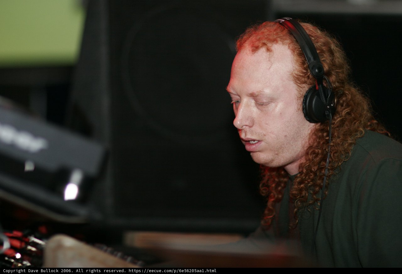 Viram Funktion on his Electronic Keyboard