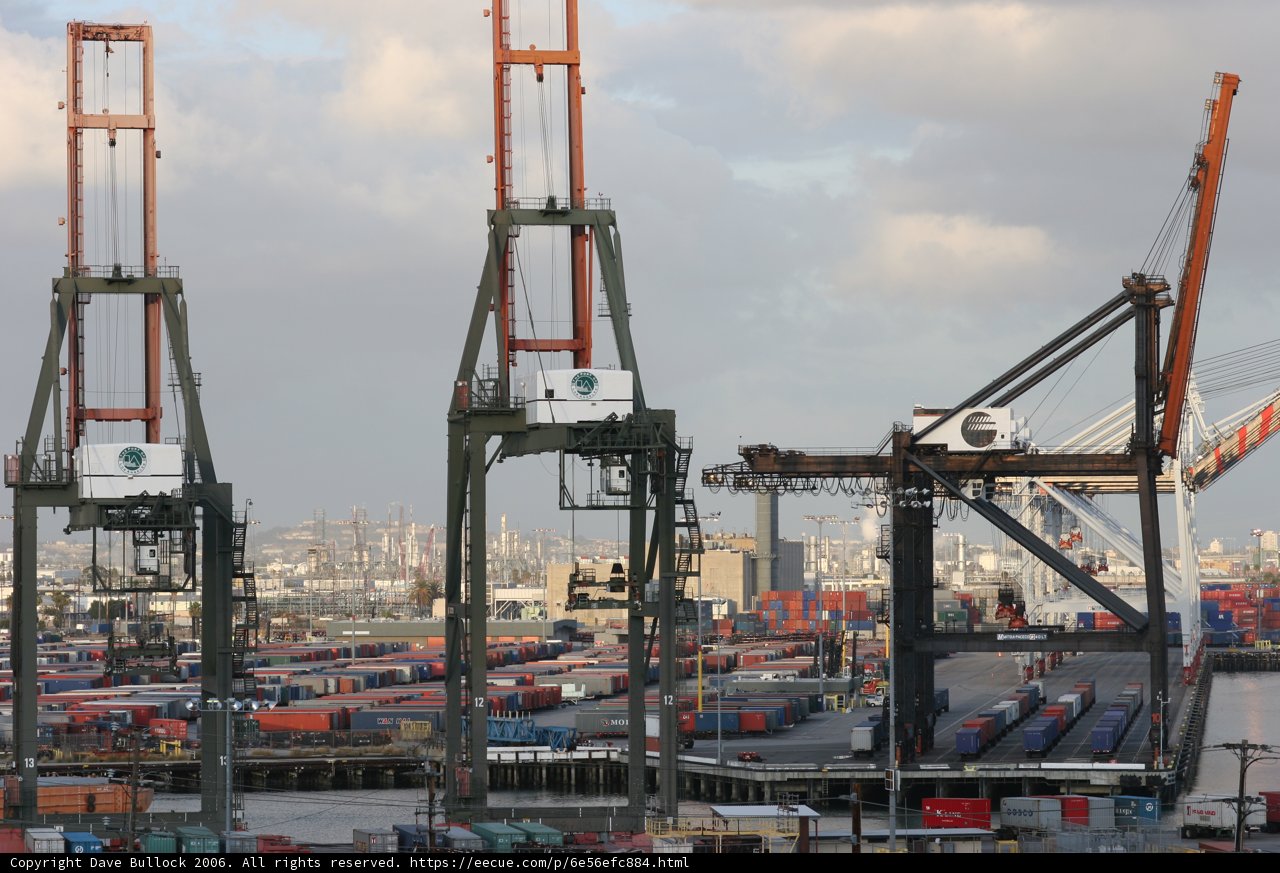 Towering Crane at the Dockyard