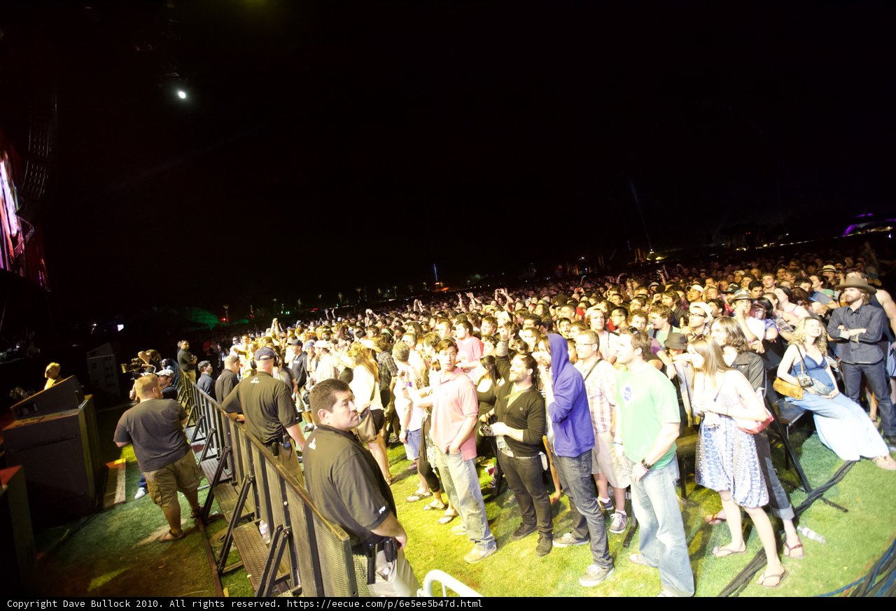 Electric Crowd at Coachella Concert