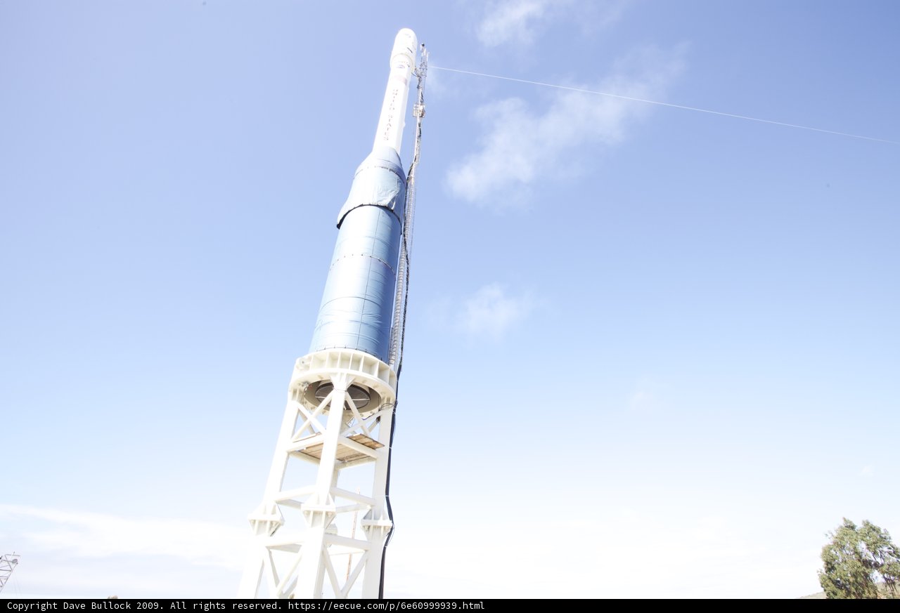 The Mighty Rocket atop the Hill