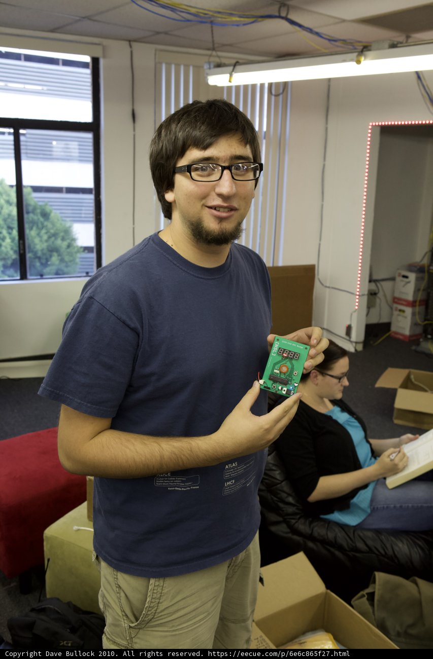 Man with Electronic Device