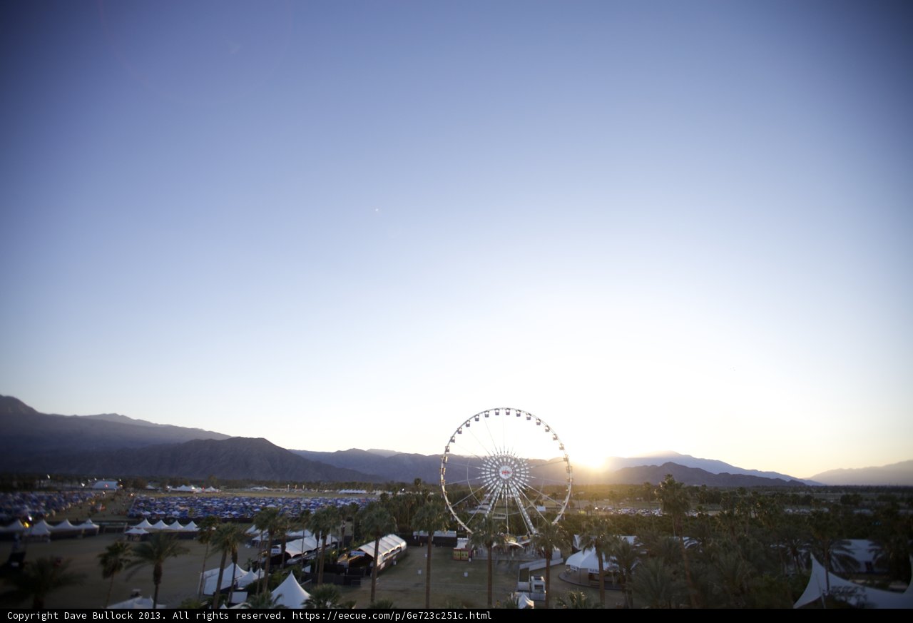 Sunset spin on the Ferris wheel