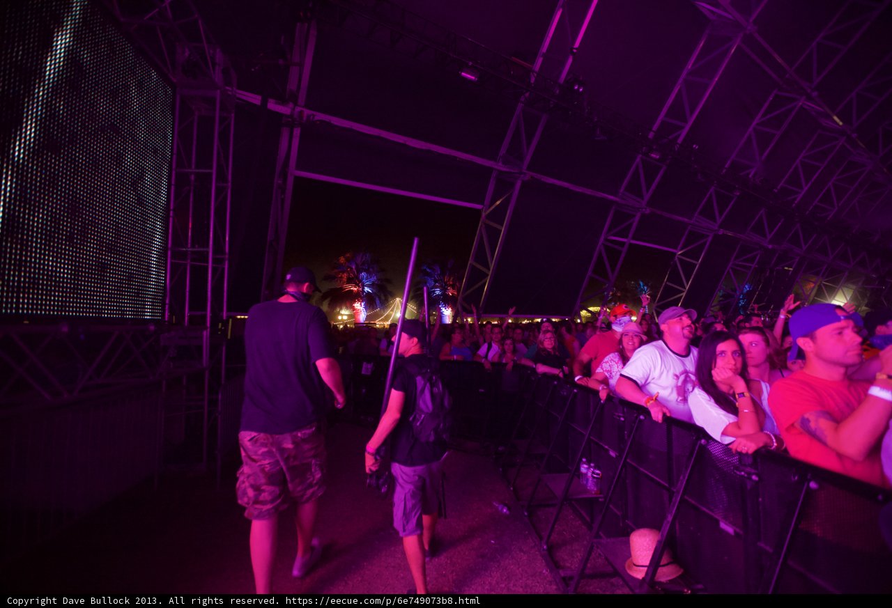 Urban Nightlife at Coachella Concert