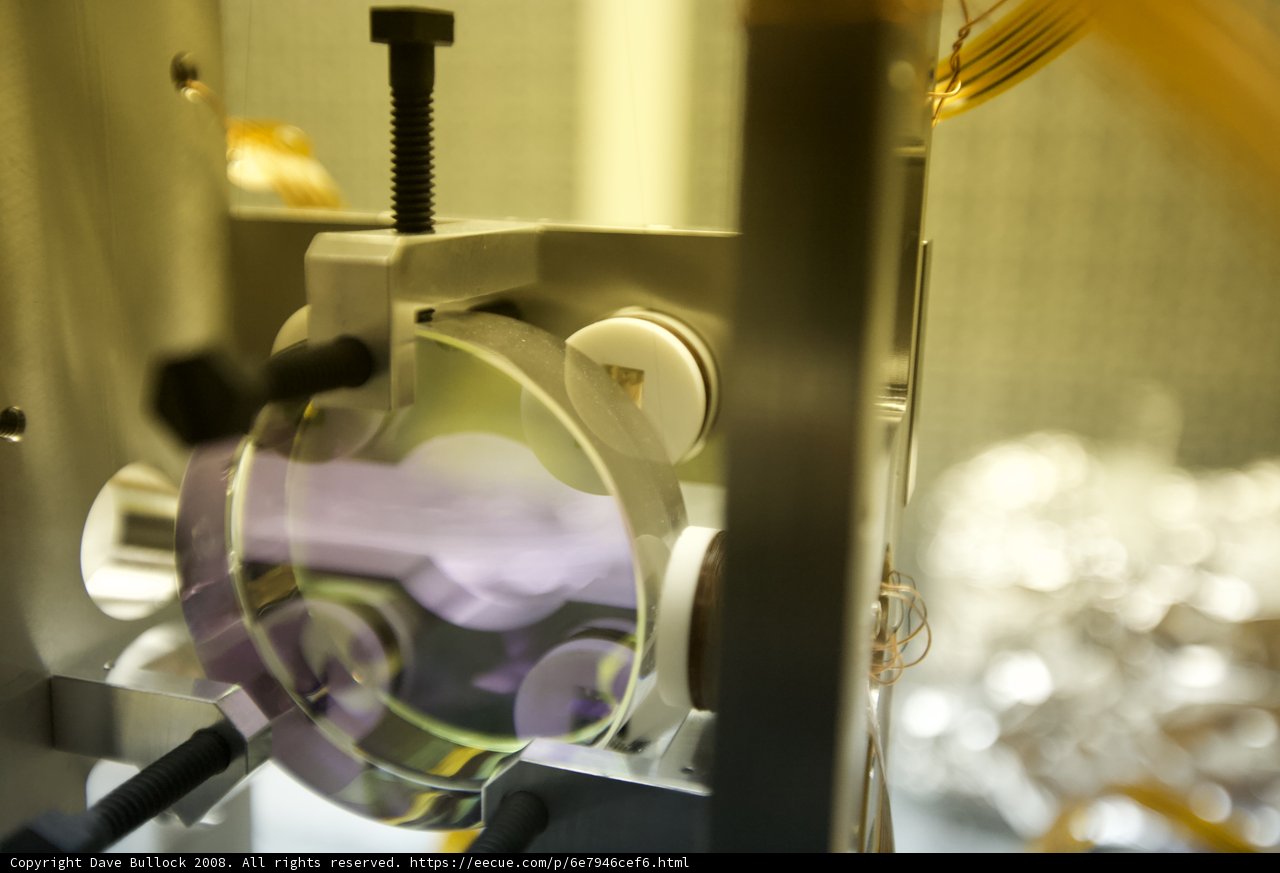 Lens Making Machine in Action