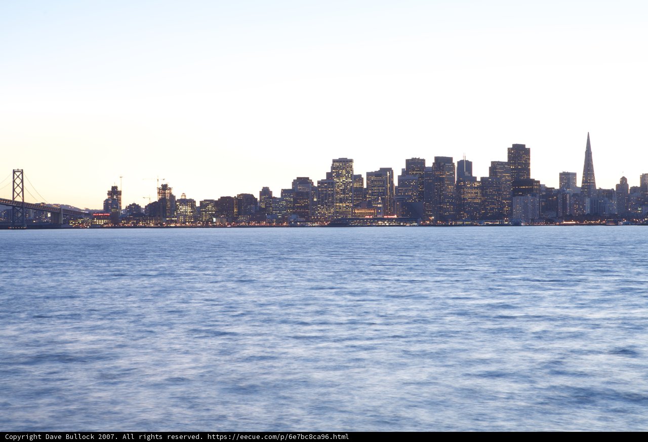 Serene Waterfront Cityscape