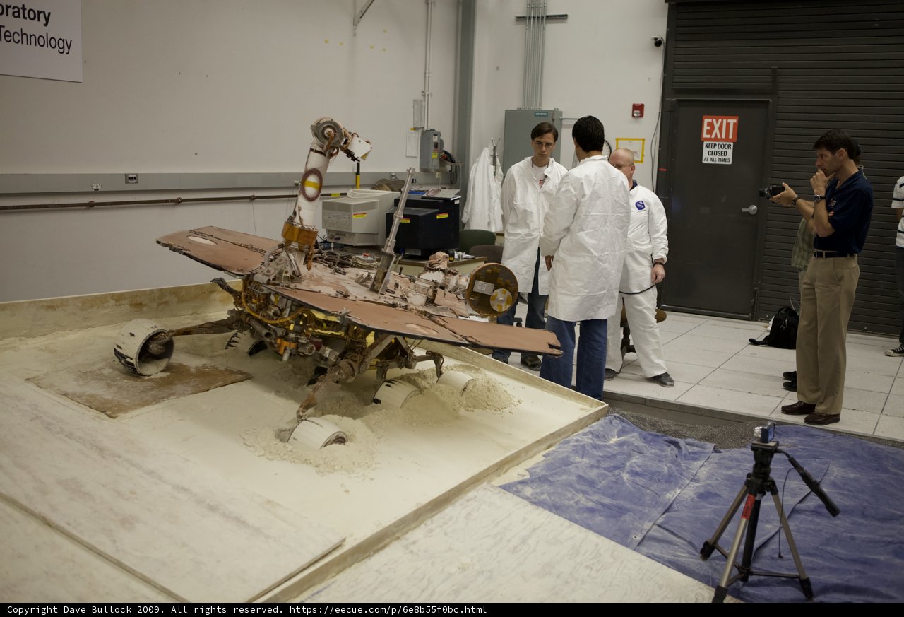 Observing the Unstuck Mars Rover