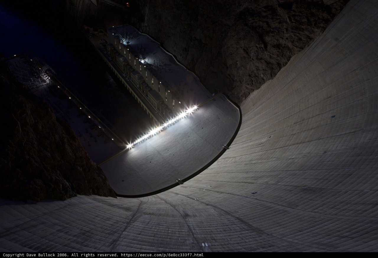 Flowing Waters at Hoover Dam