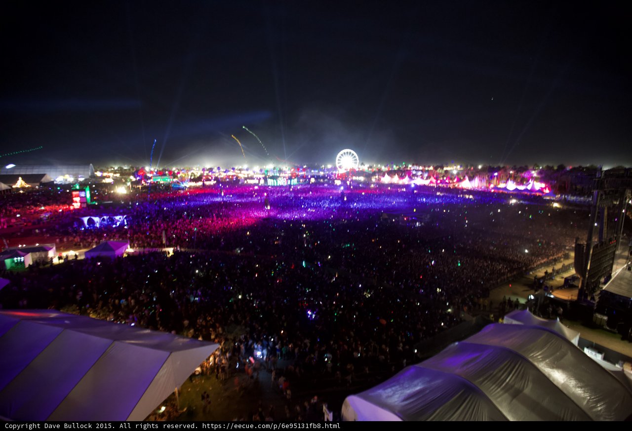 Nighttime Excitement at Coachella