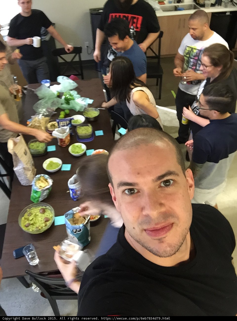 Guac Party Selfie