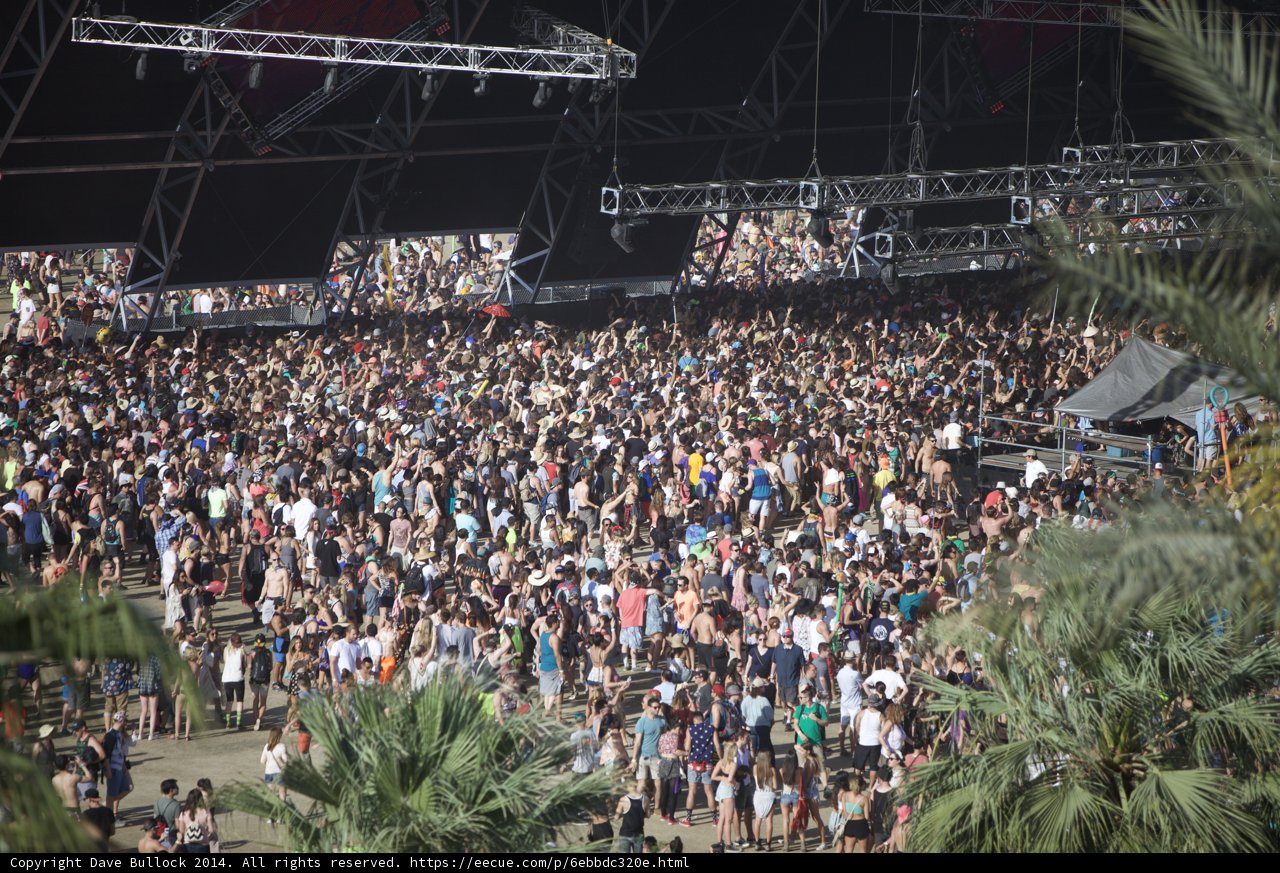 Coachella Concert Crowd