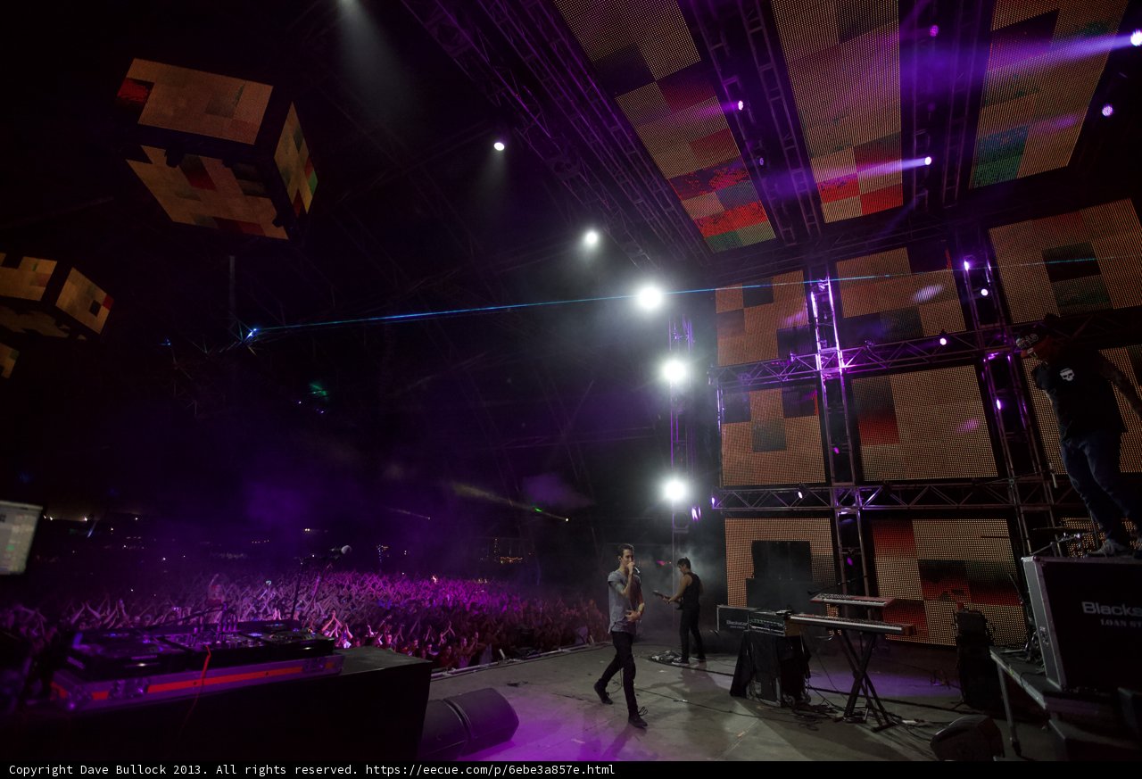 Lights, Music, and the Crowd