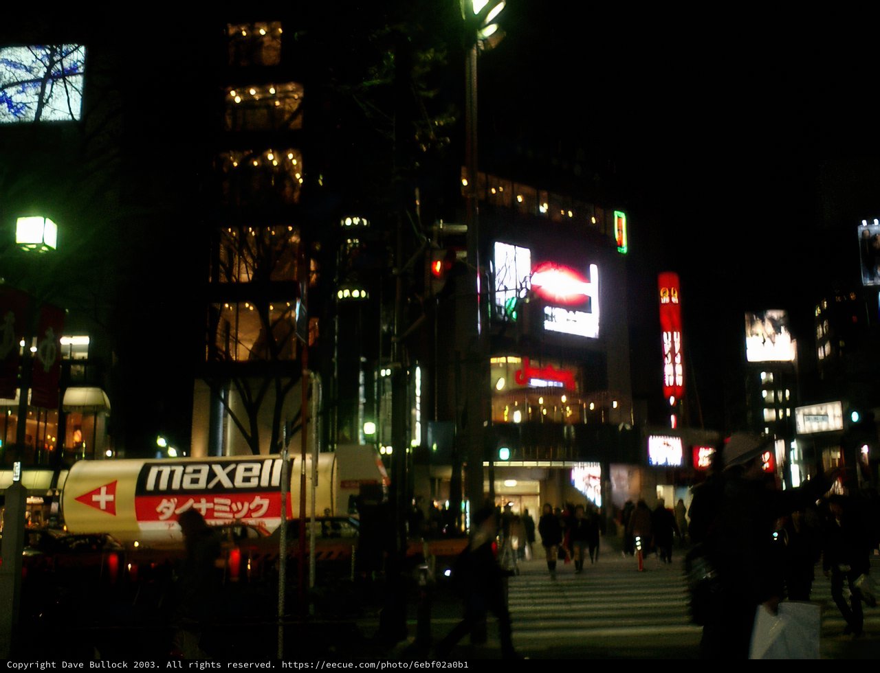 Nighttime Commotion in Tokyo's Urban Metropolis