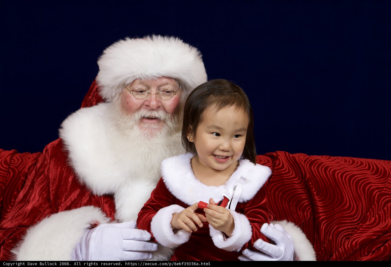 A Memorable Moment with Santa