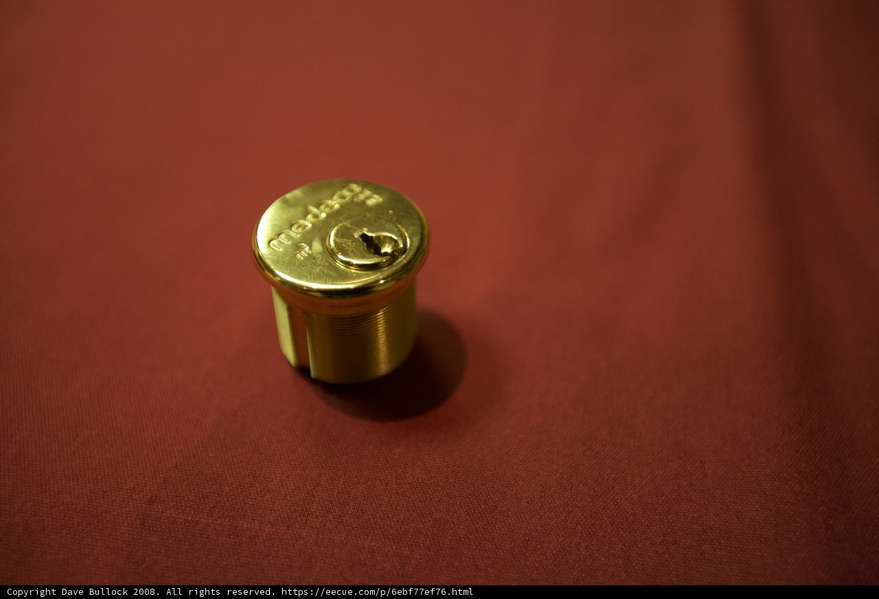 Golden Cap on Red Table